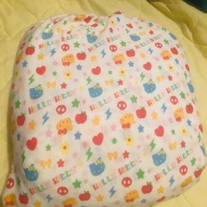 Hello kitty full size sheet set